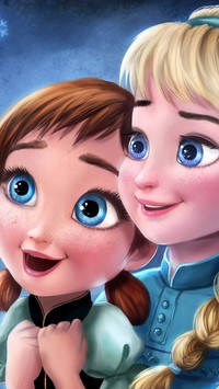 Anna i Elsa z Krainy lodu