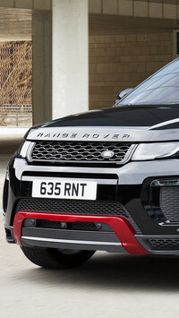 Czarny Land Rover Range Rover Evoque