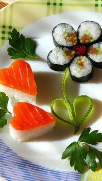 Dekoracyjne sushi