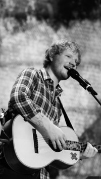 Ed Sheeran z gitarą