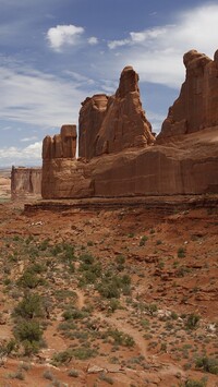 Formacje skalne w Parku Narodowym Arches