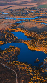 Jeziora i lasy w Rosji
