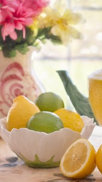 Kompozycja z cytryn i limonek
