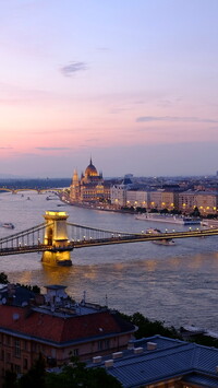 Most łańcuchowy w Budapeszcie