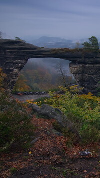 Most skalny Brama Pravcicka