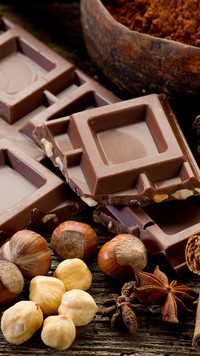 Orzechowa czekolada