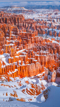 Park Narodowy Bryce Canyon zimową porą