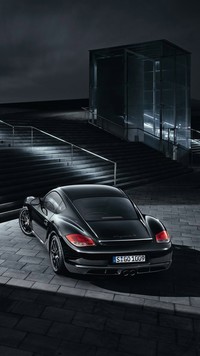 Porsche Cayman S w kolorze czarnym