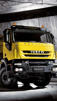 Przód ciężarówki Iveco Trakker 500