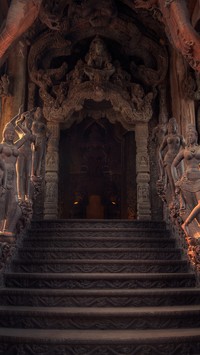 Schody do świątyni