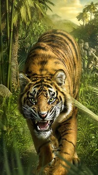 Tygrys w dżungli