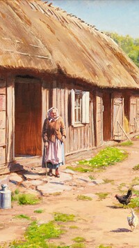 Wieś w obrazie Johana Fredrika Krouthena