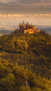 Zamek Hohenzollern w Niemczech