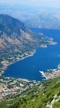 Zatoka Kotorska w Czarnogórze