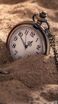 Zegarek w piasku