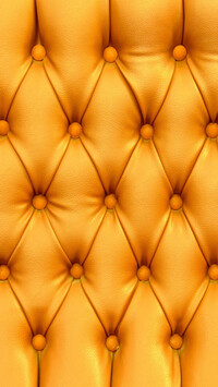 Żółta skórzana tapicerka