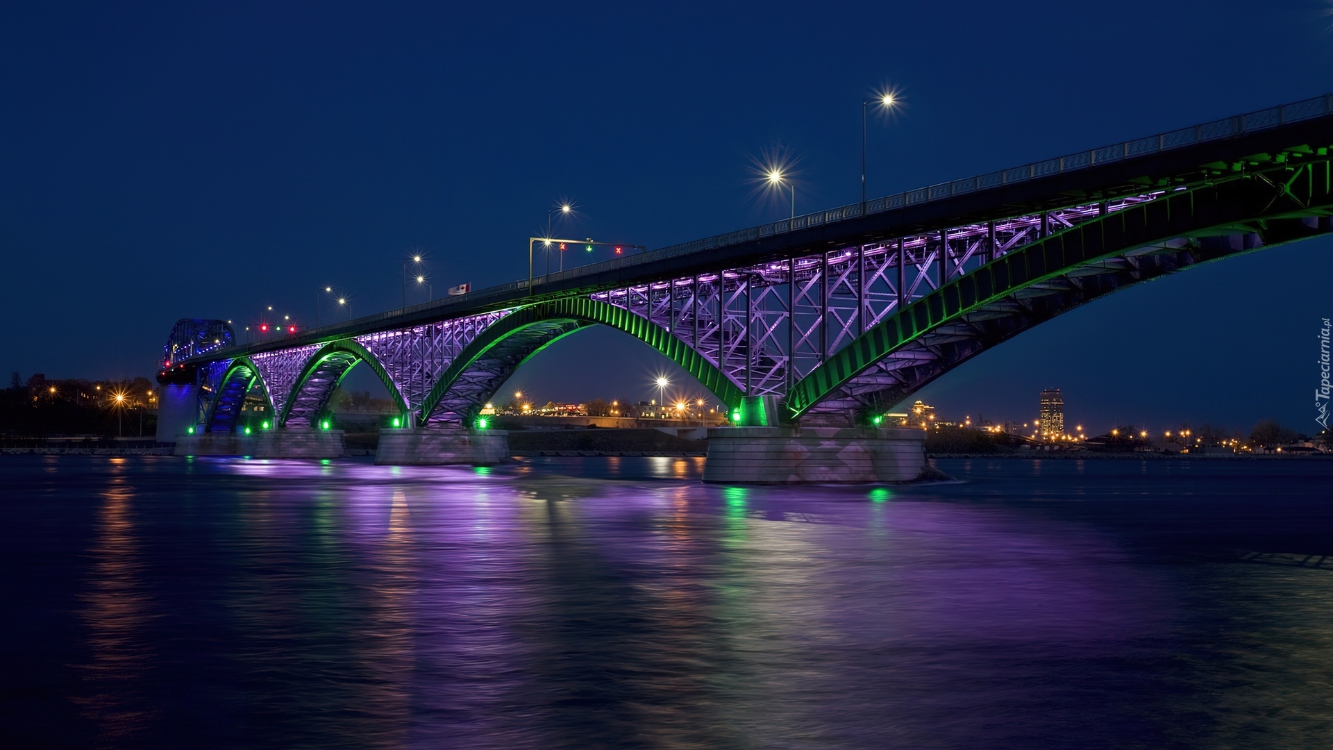 Most, Zatoka, Noc