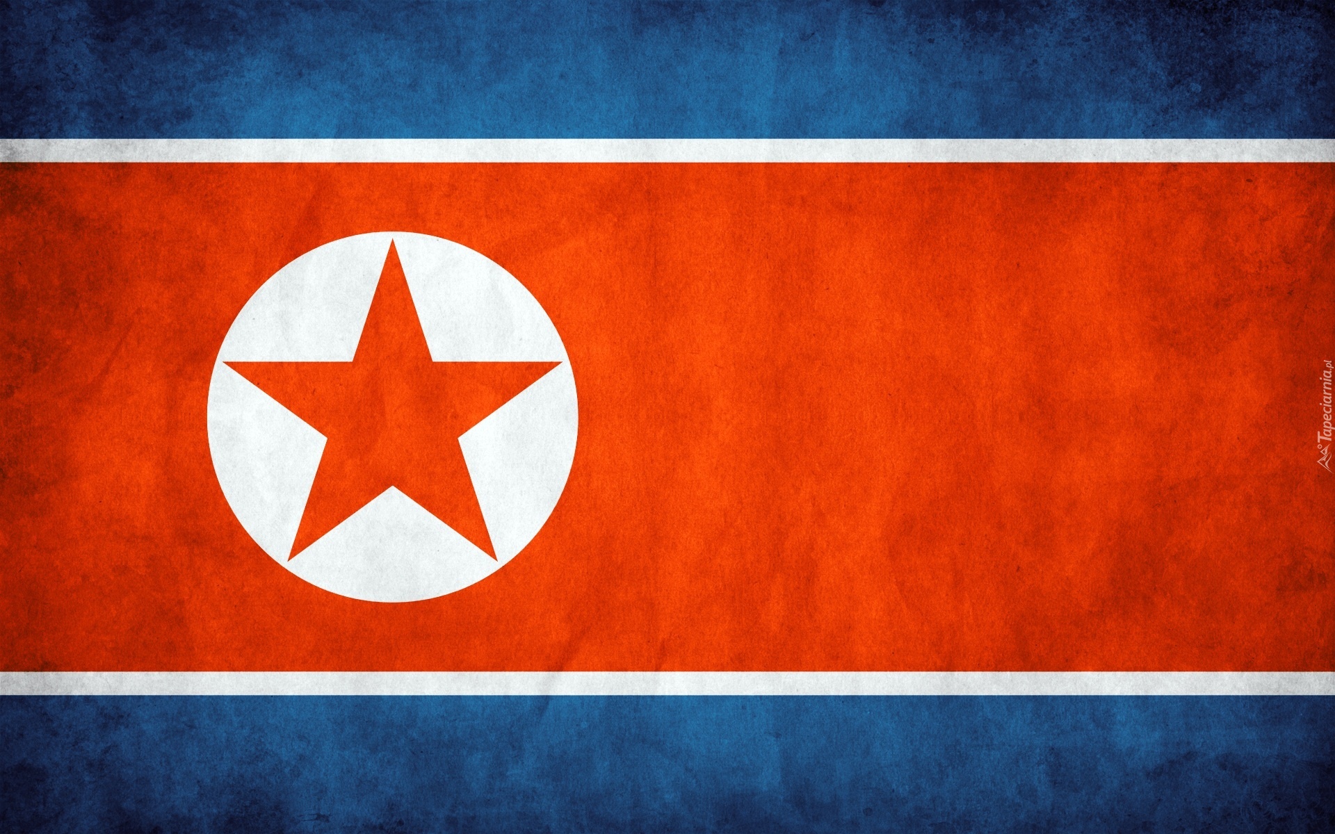 Flaga, Państwa, Korea Północna