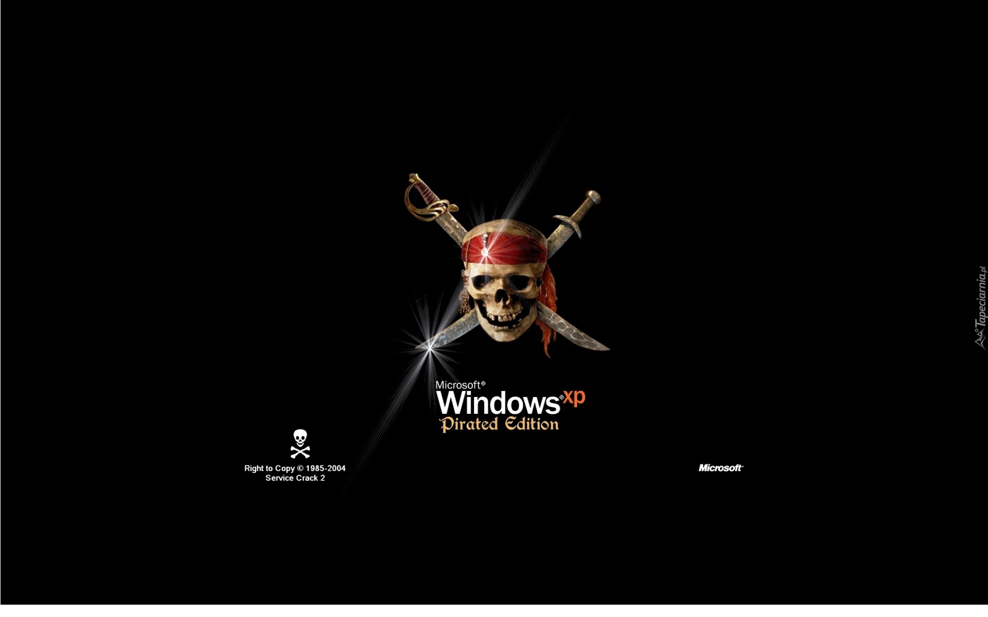 Windows XP, Pirat