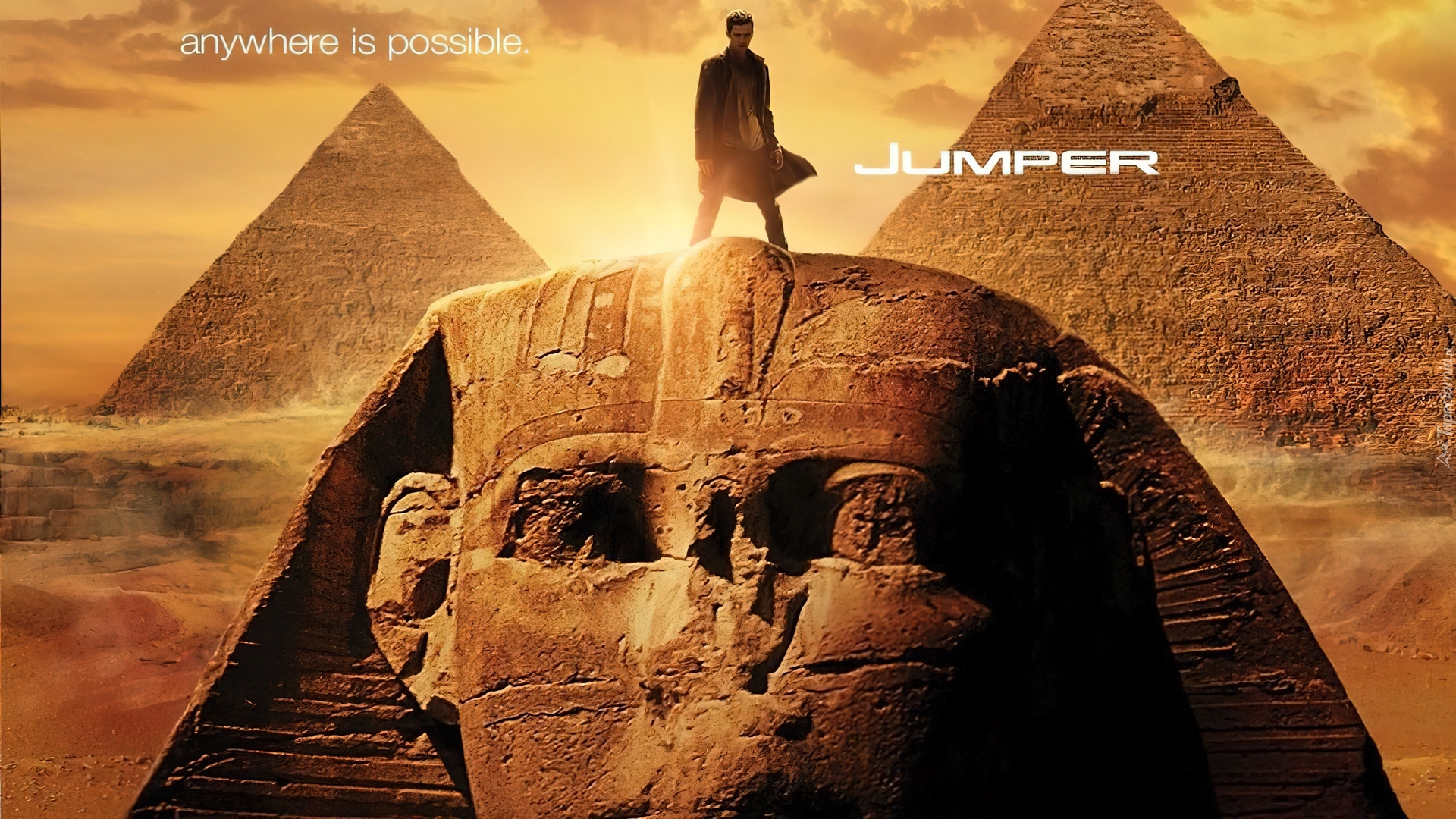 Jumper, Sphinx, Piramidy, Egipt