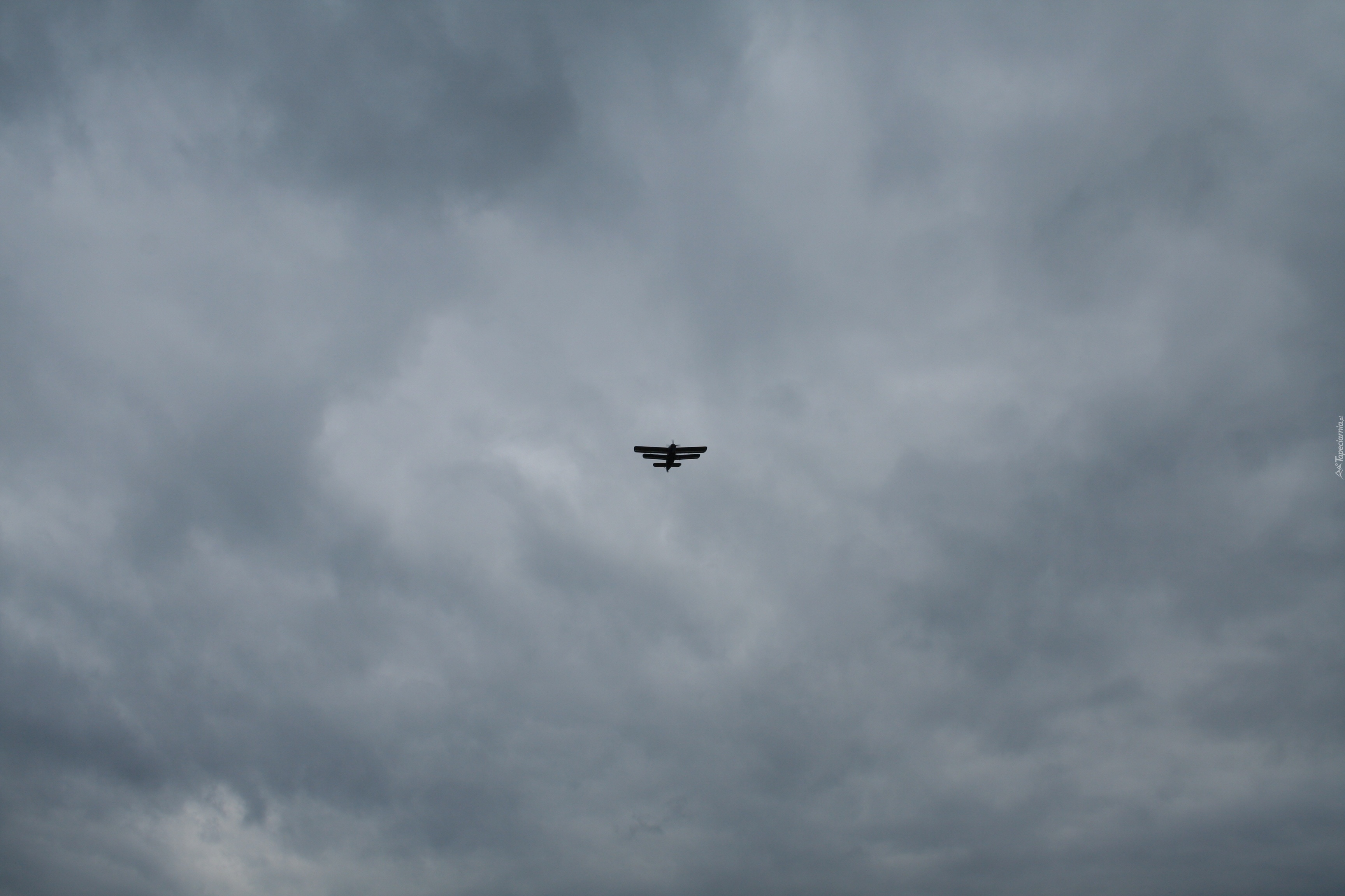 Niebo, Samolot, Chmury