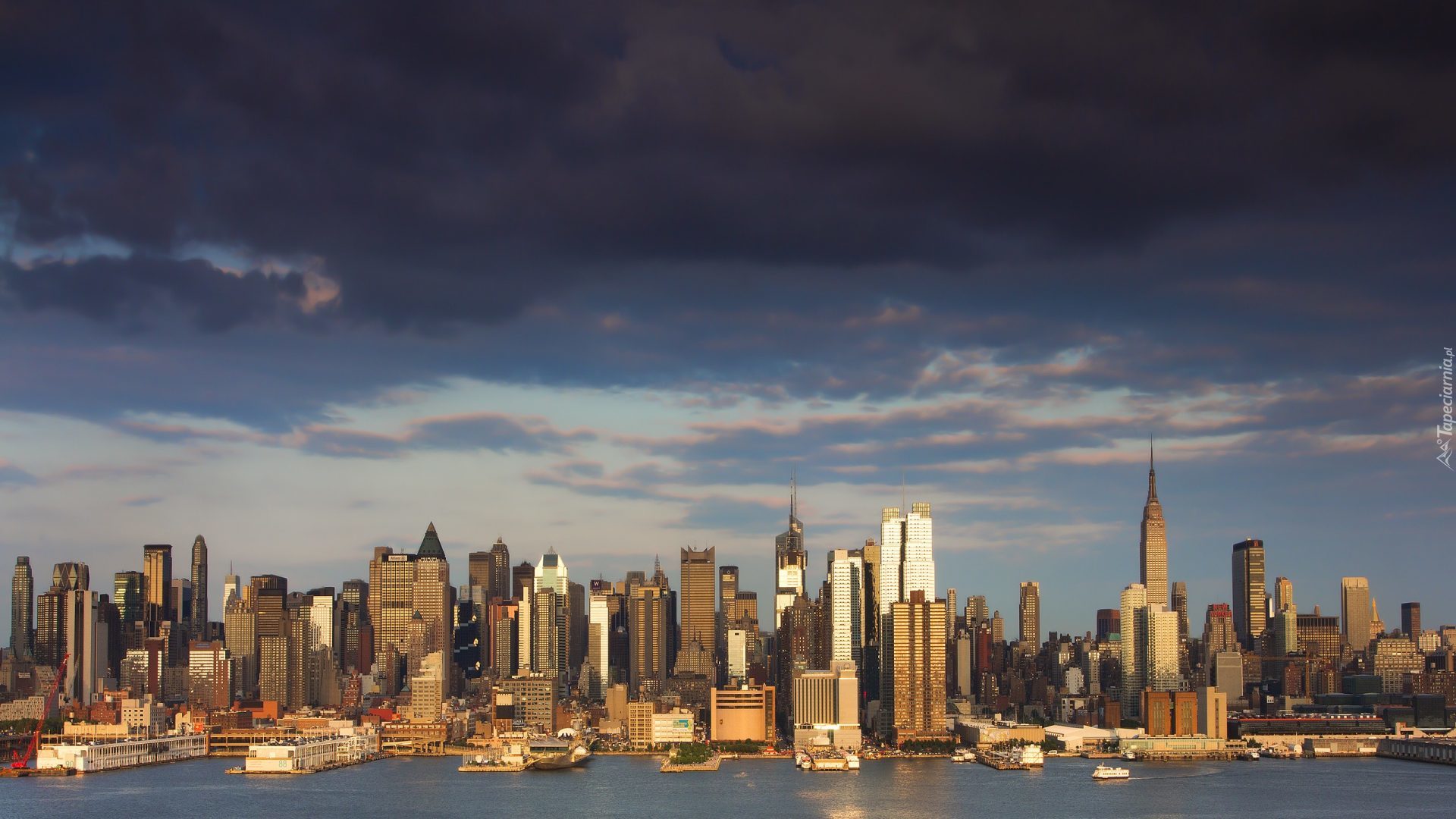 Nowy Jork, Wieżowce, Panorama, Miasta
