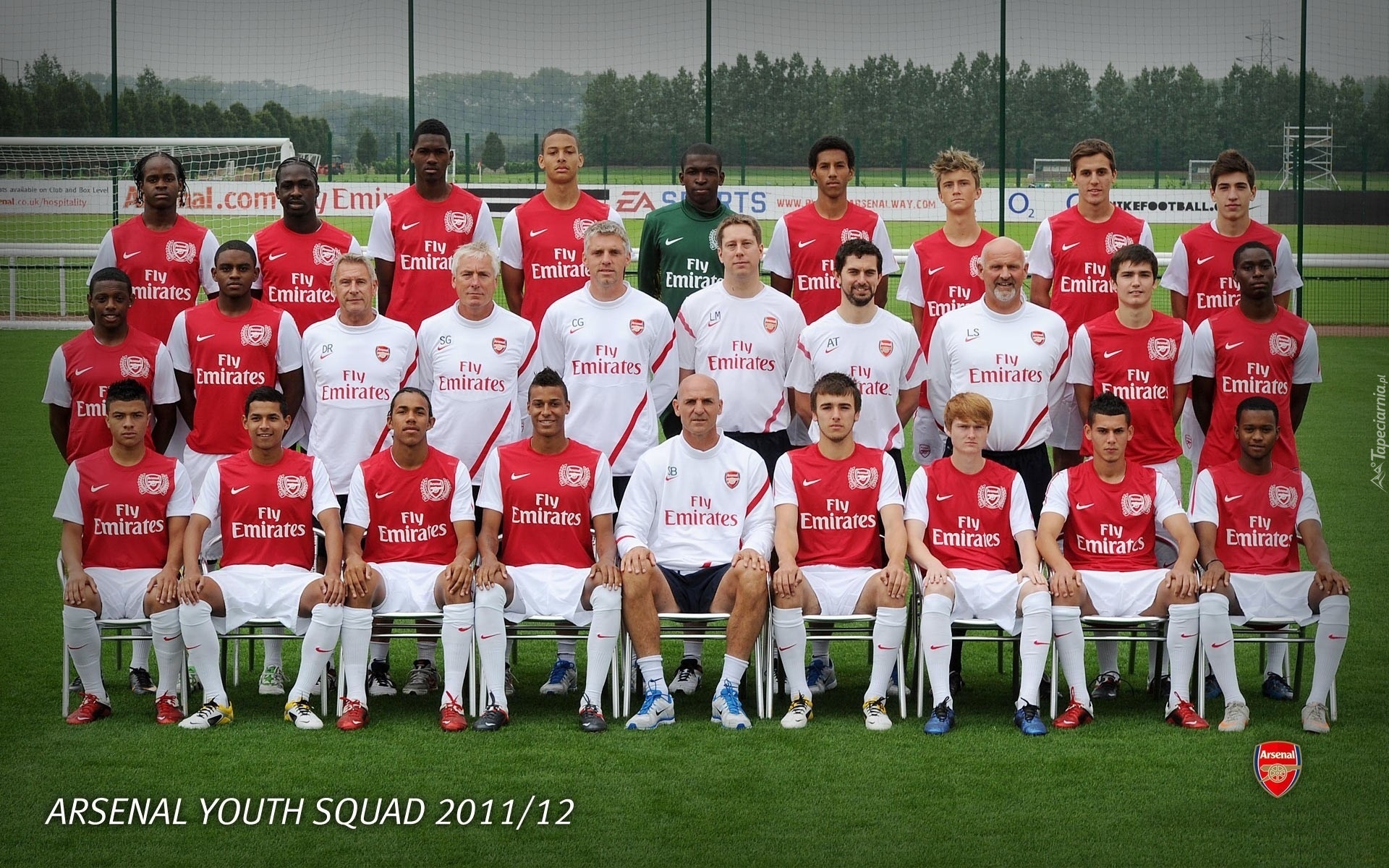 Drużyna, Arsenal, Youth, Skaład 2011-2012