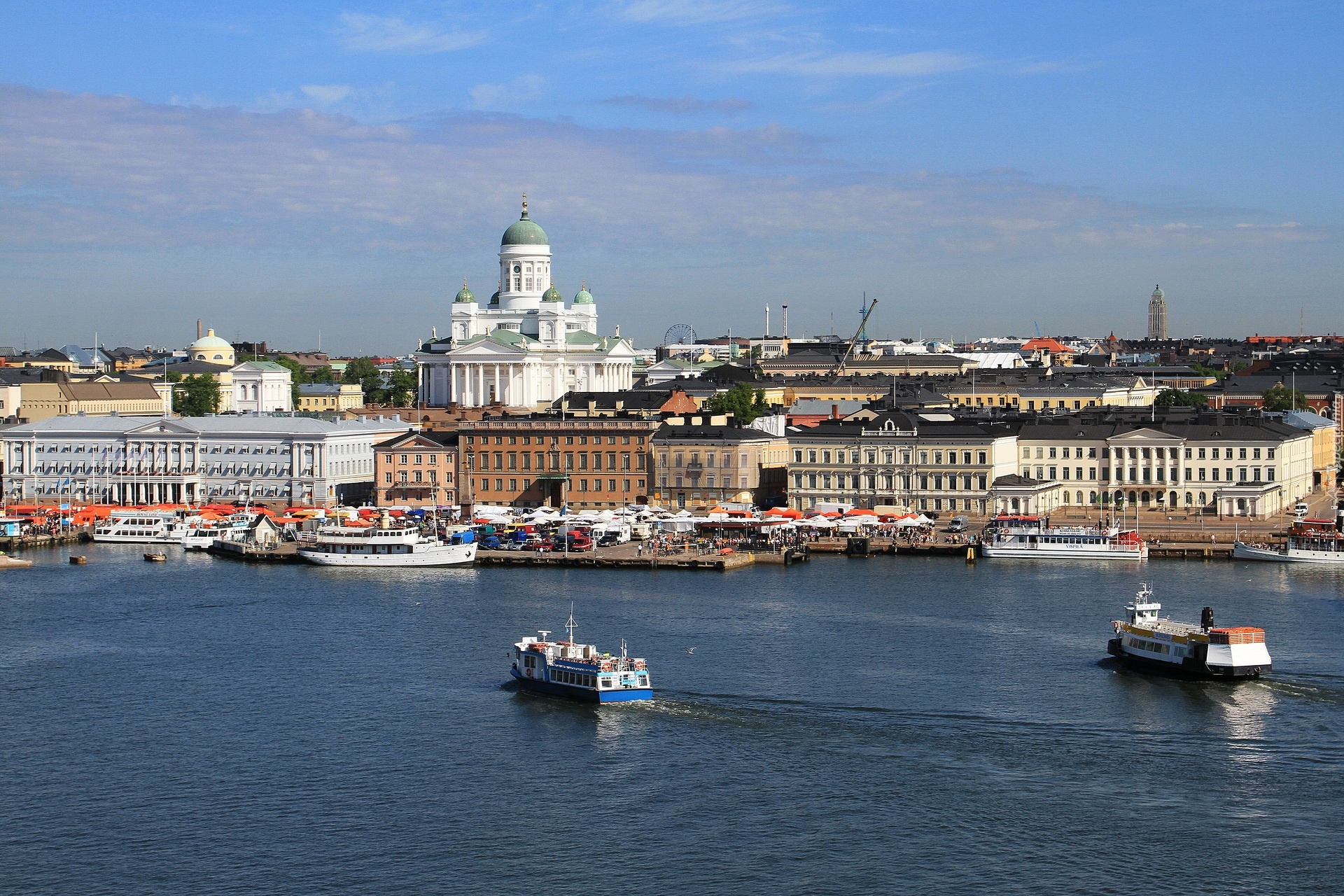 Panorama, Miasta, Helsinki, Finlandia