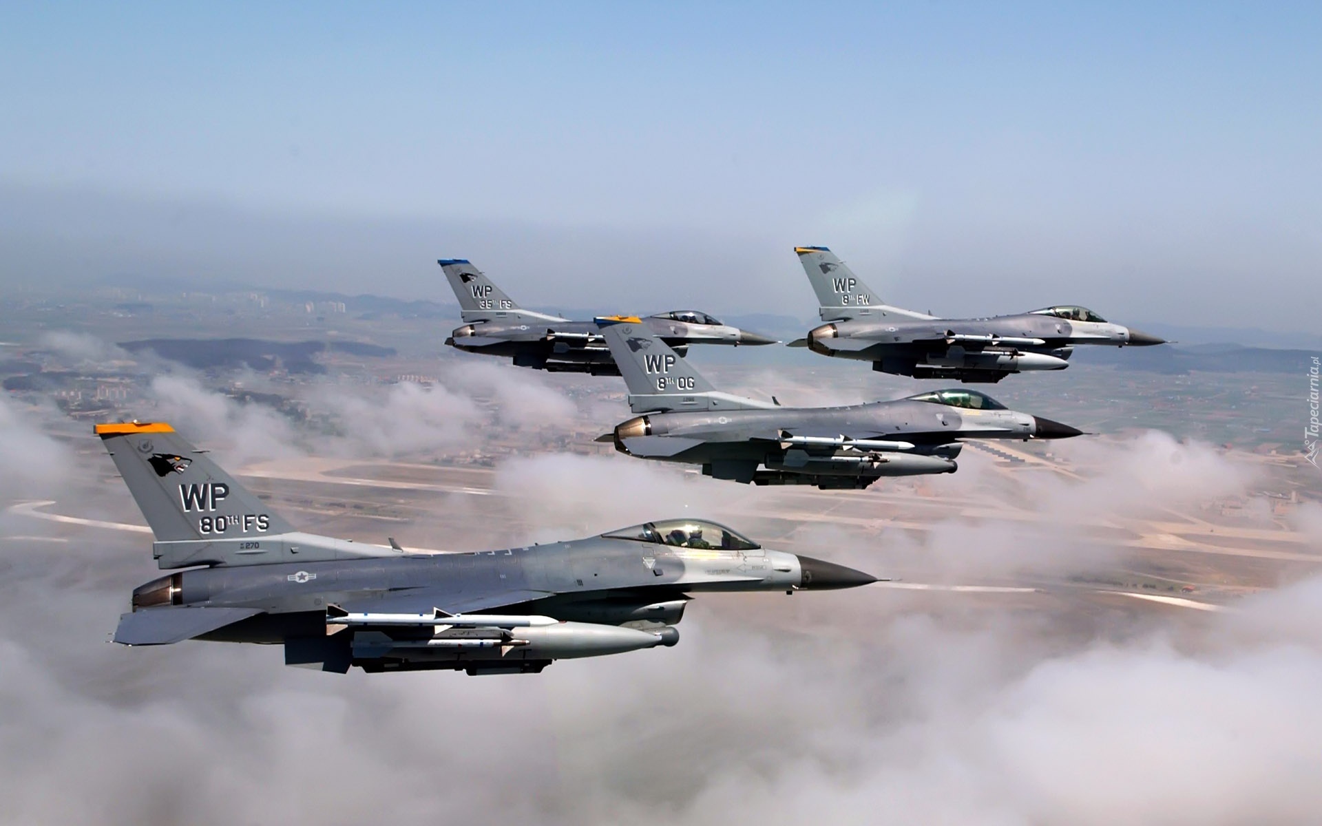 Eskadra, Myśliwców, F-16