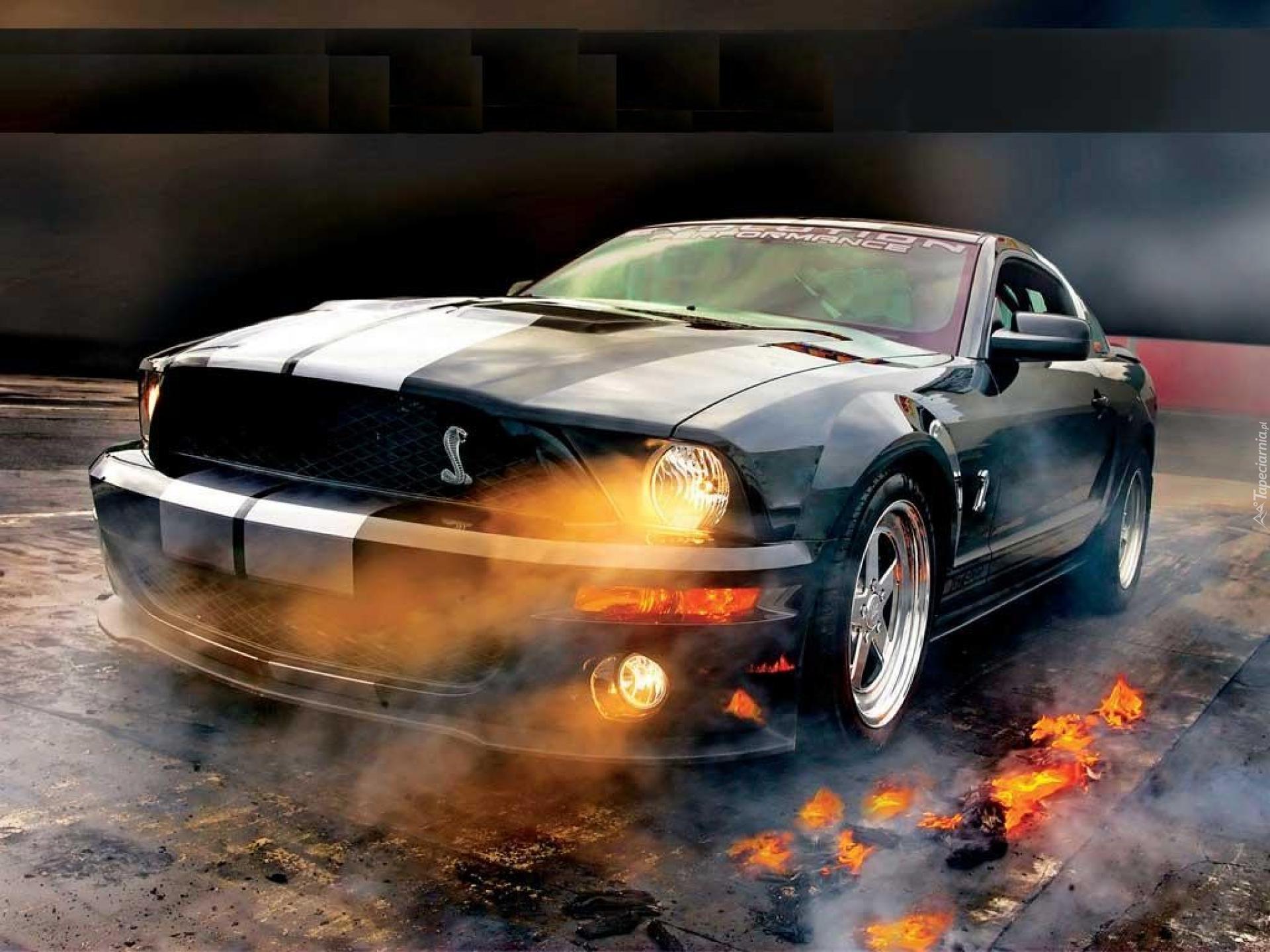Ford Mustang, Światła, Ogień