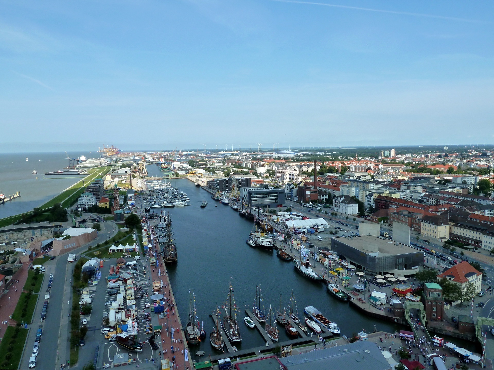 Panorama, Miasta, Bremerhaven