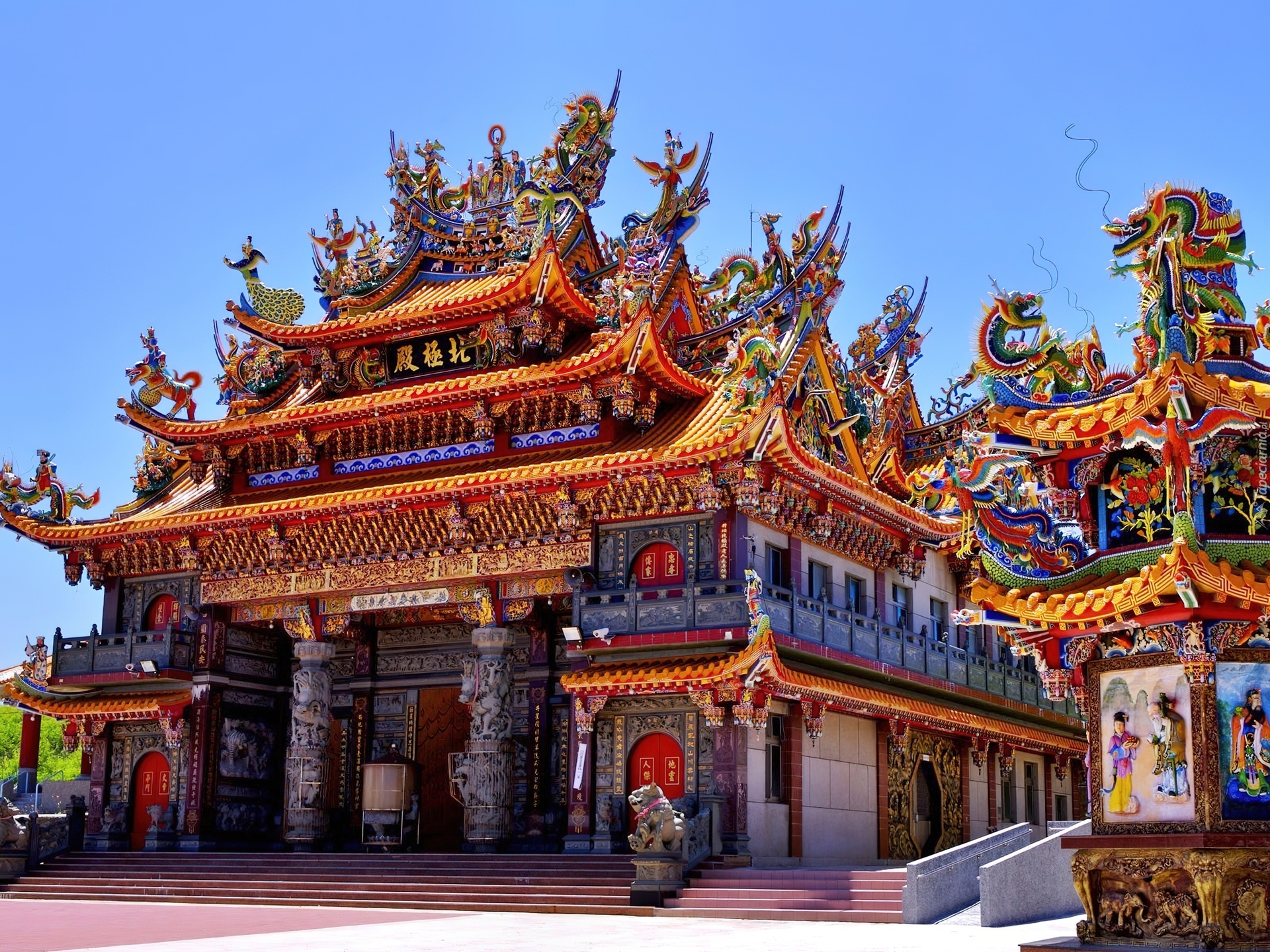 Kolorowa, Świątynia, Buddyjska