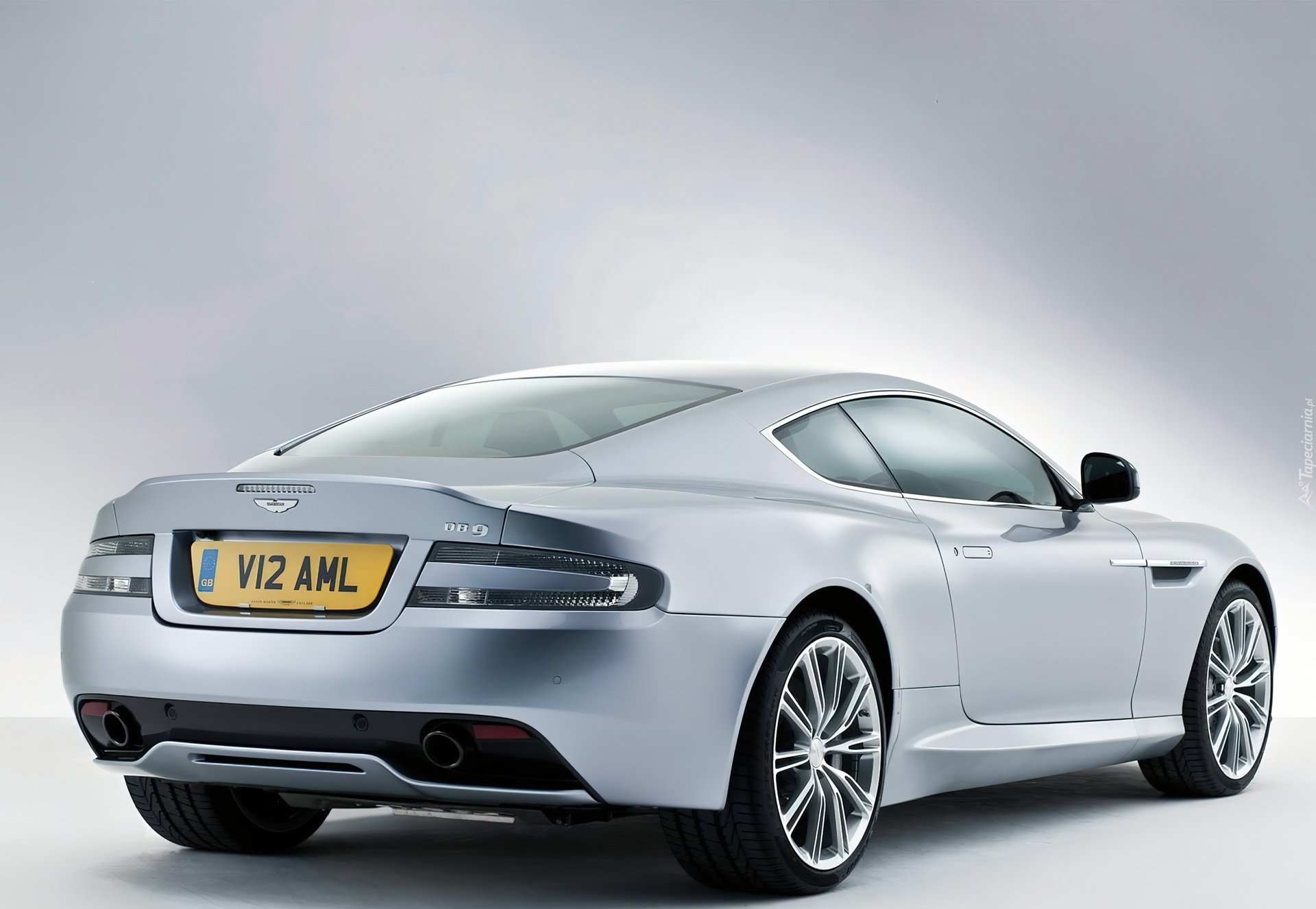 Aston Martin, DB9, Tył, Coupe