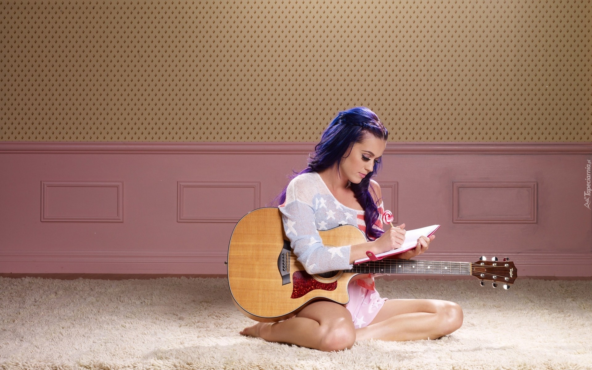 Katy Perry, Gitara, Notatnik
