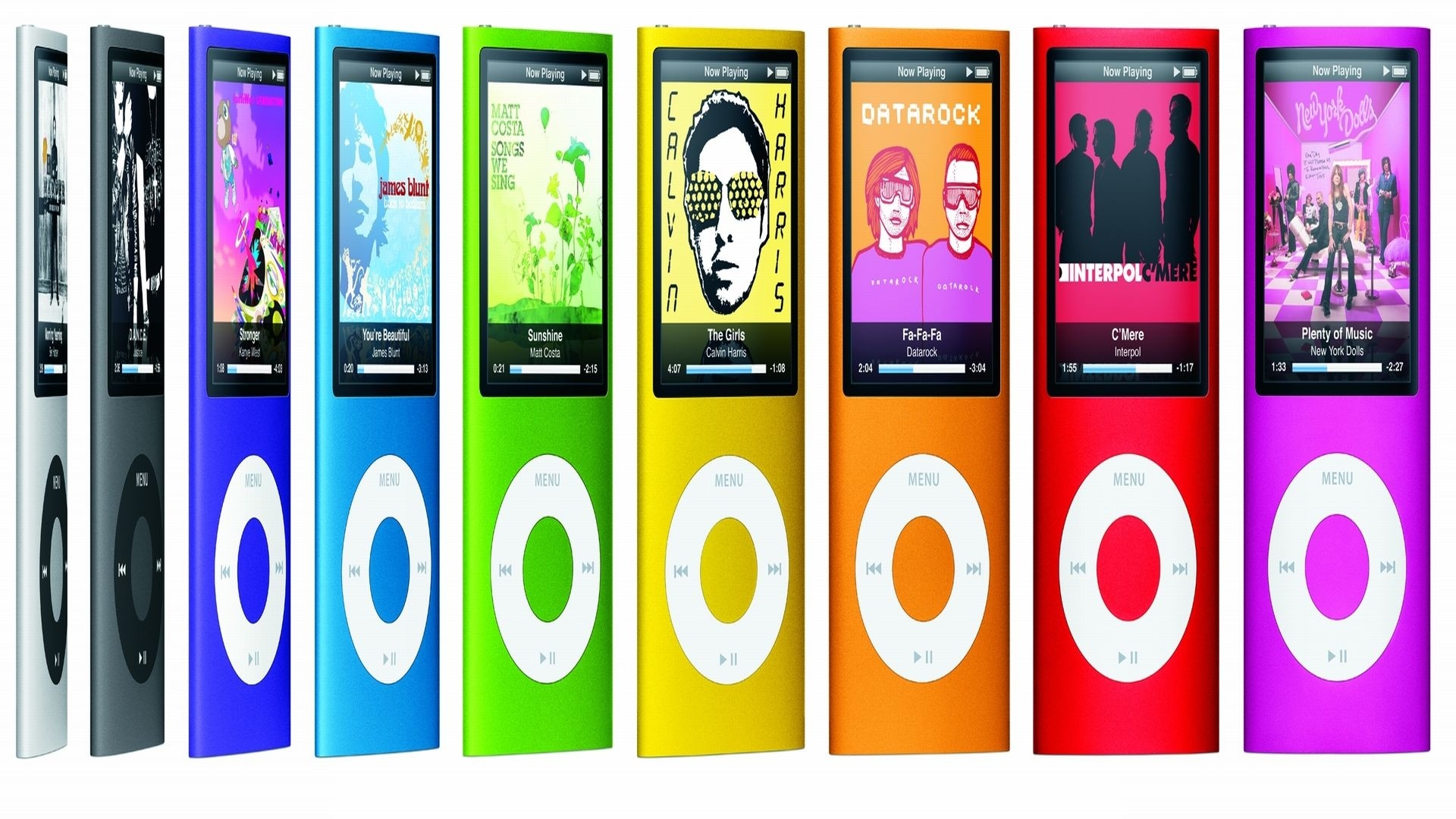 Apple, iPod Nano, Odtwarzacz MP3, Muzyka