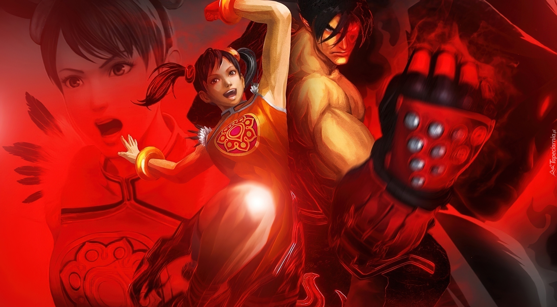 Street Fighter X Tekken, Ling Xiaoyu, Jin Kazama