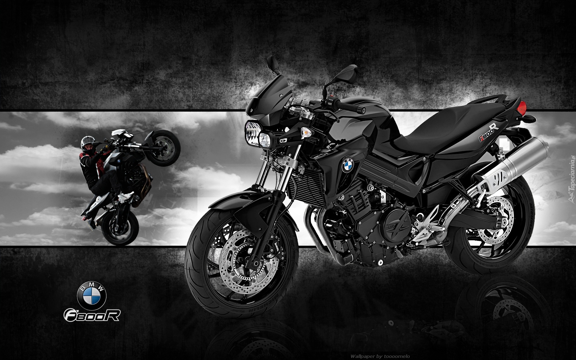 BMW F800R, Motocykl, Motocyklista