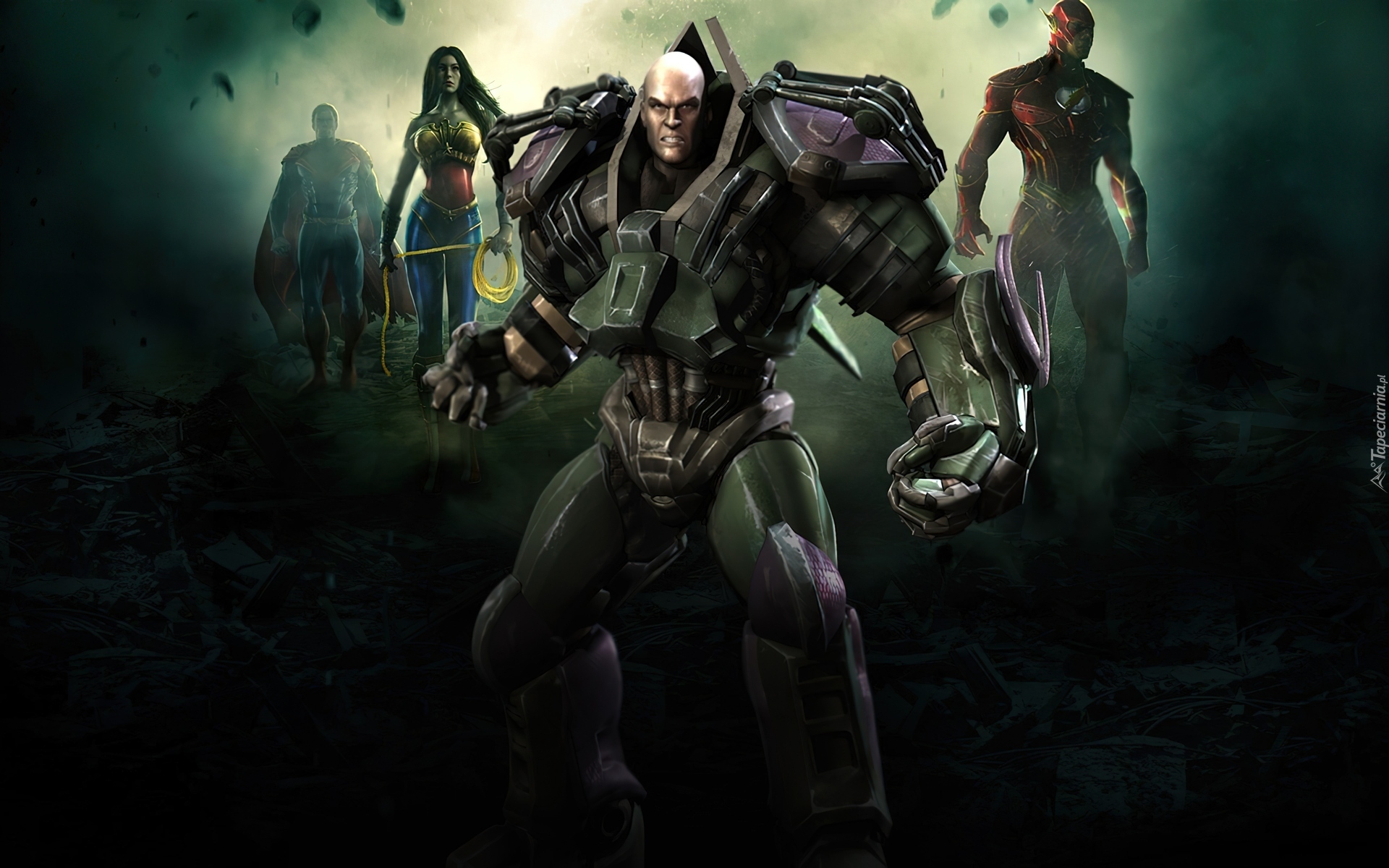 Lex Luthor, Wonder Women, Flash