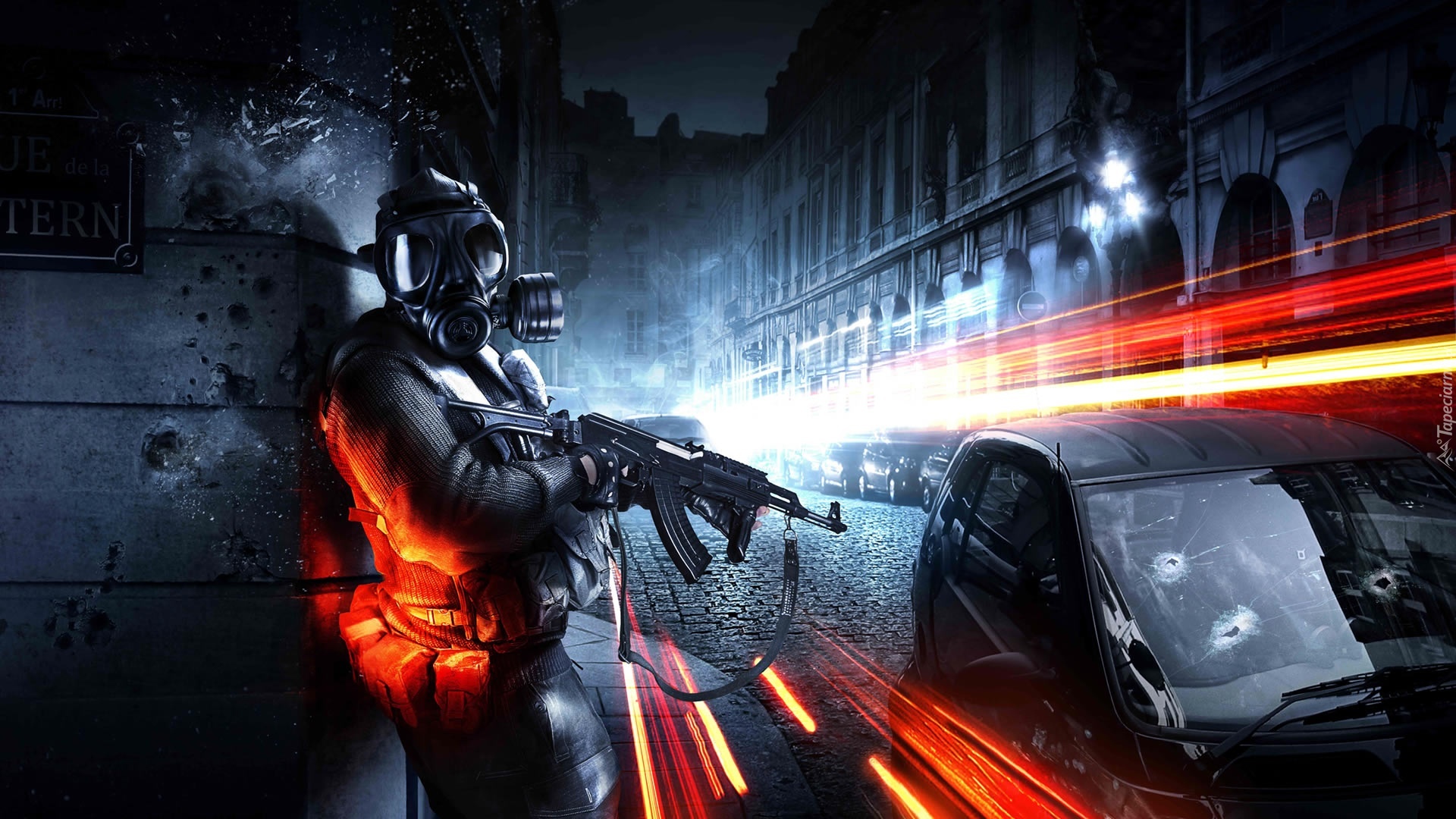 Battlefield 3, Gas Mask