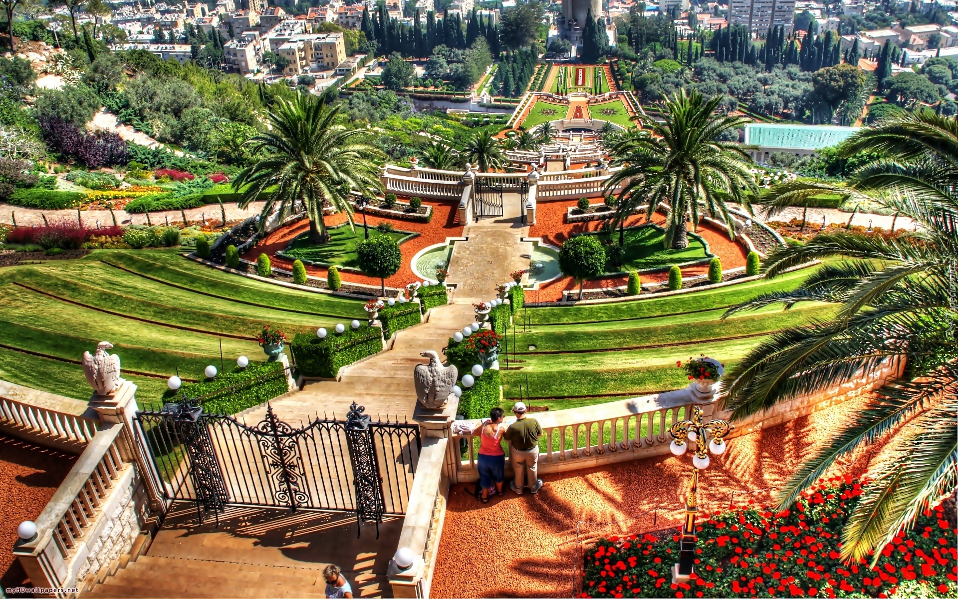 Ogrody, Pałacowe, Panorama, Miasta