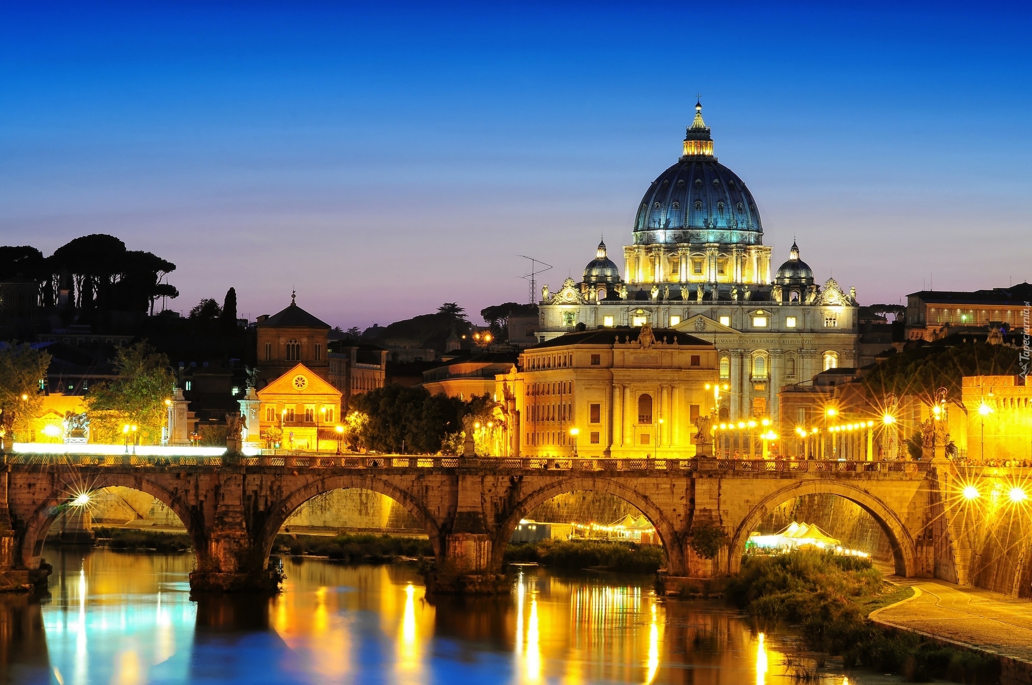Most, Bazylika Św. Piotra, Watykan, Rzym, Włochy