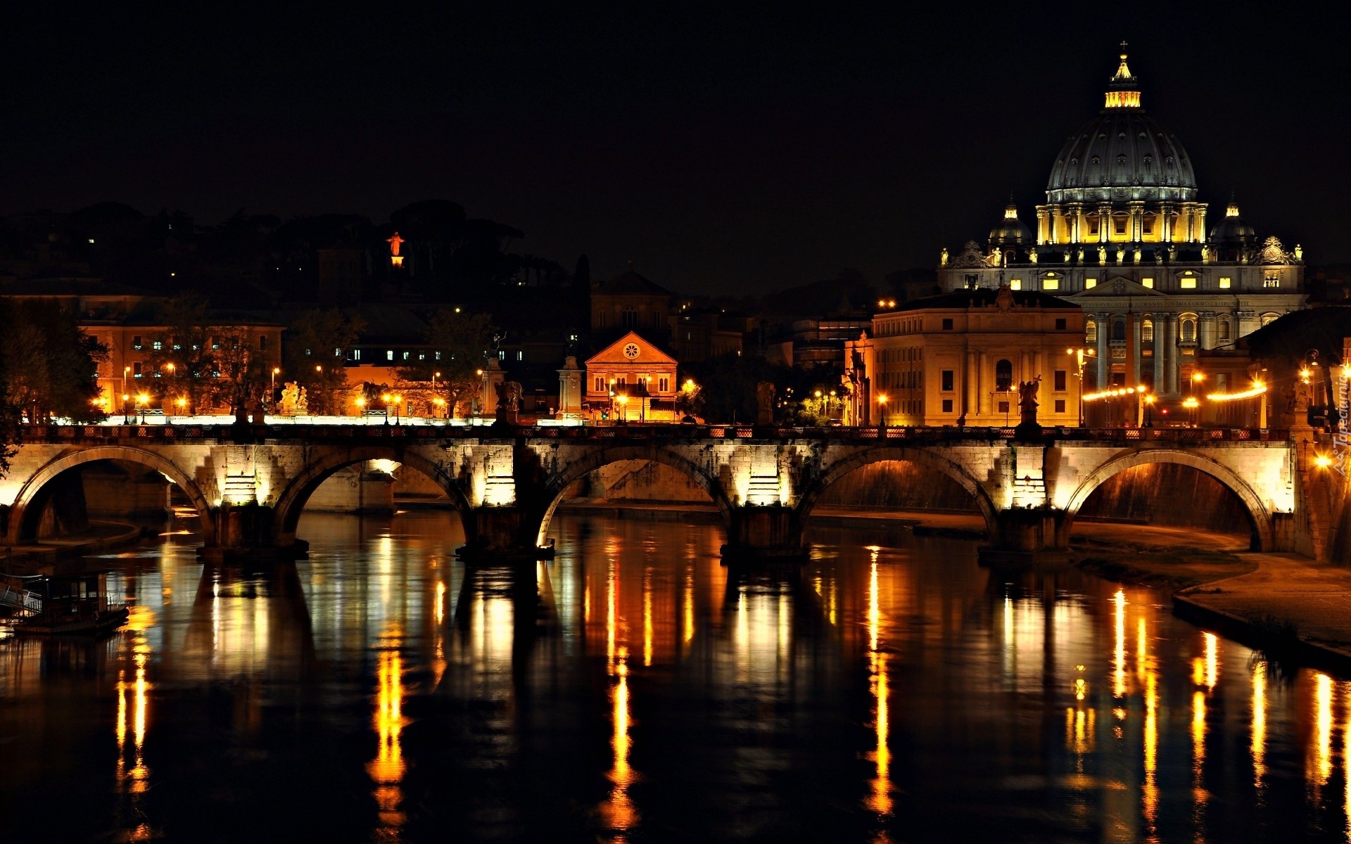 Rzym, Włochy, Noc