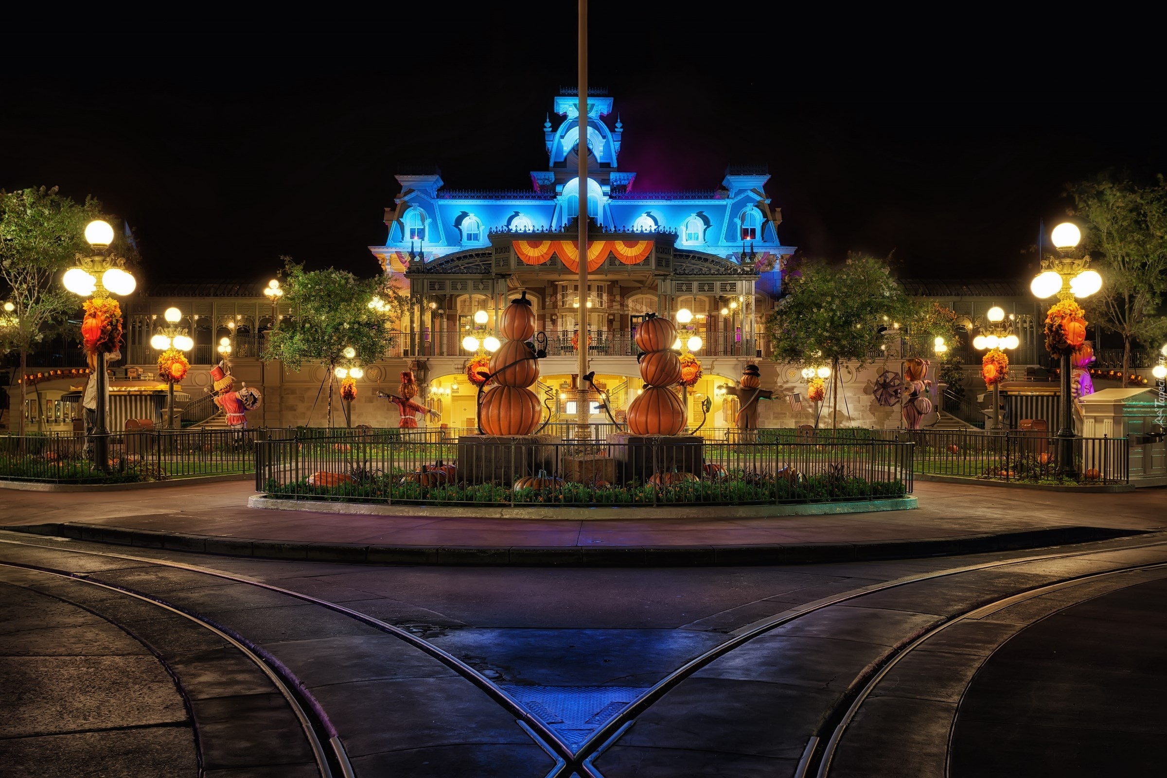 Ulica, Halloween, Disneyland, USA
