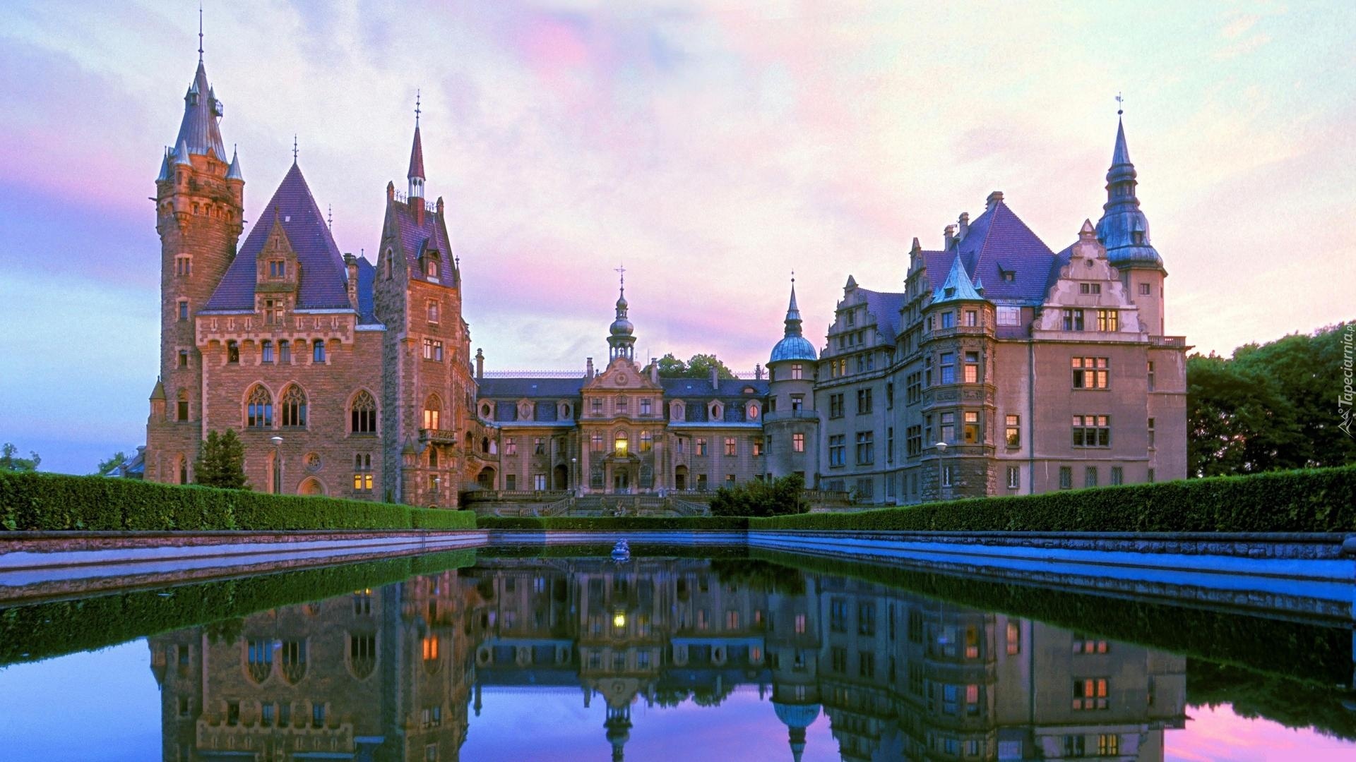Zamek w Mosznej, Pałac, Moszna, Polska