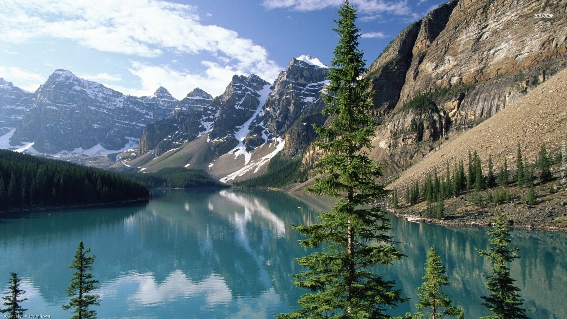 Kanada, Park Narodowy Banff, Góry, Jezioro