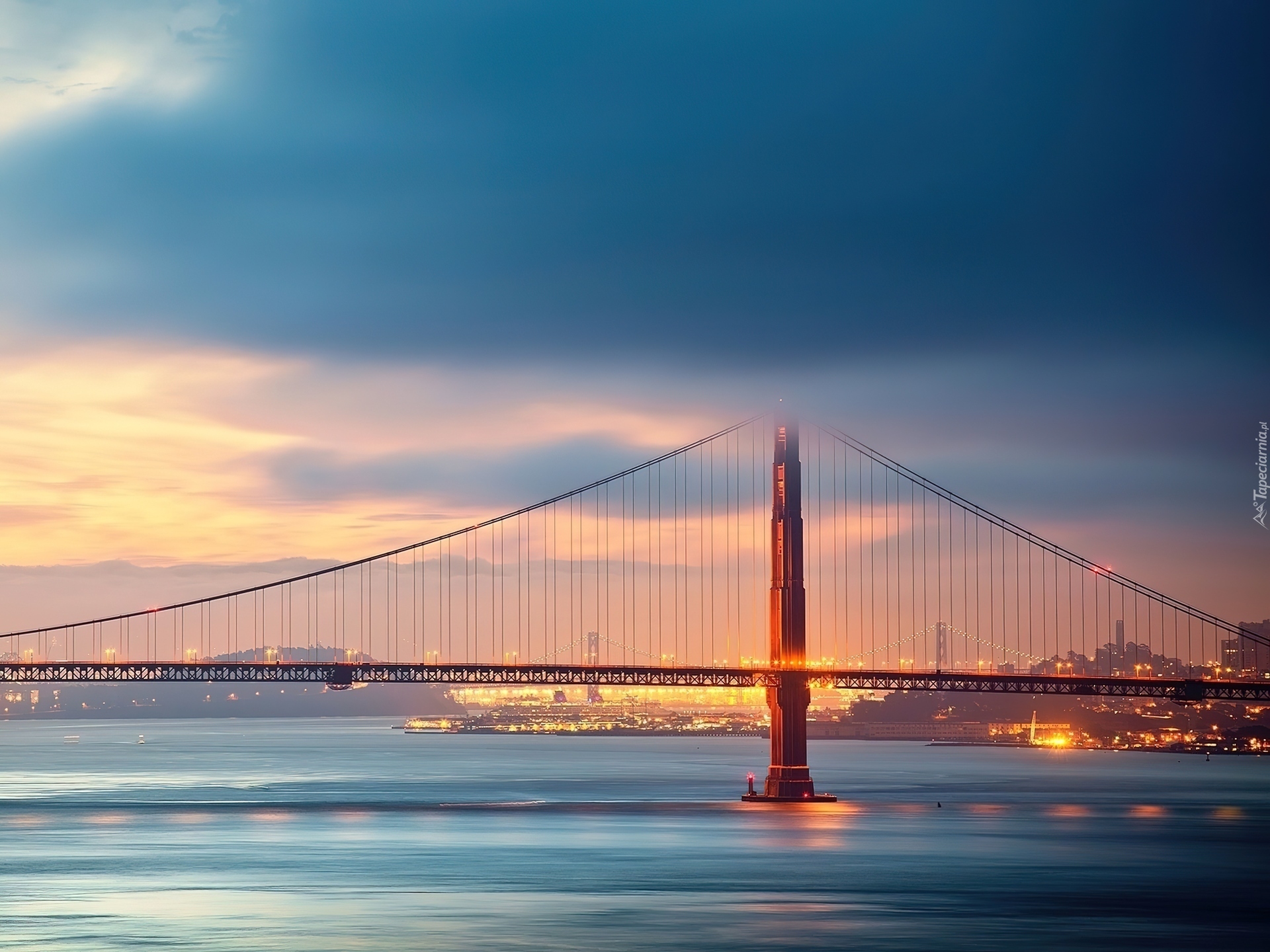 San Francisco, Most, Golden Gate, Rzeka