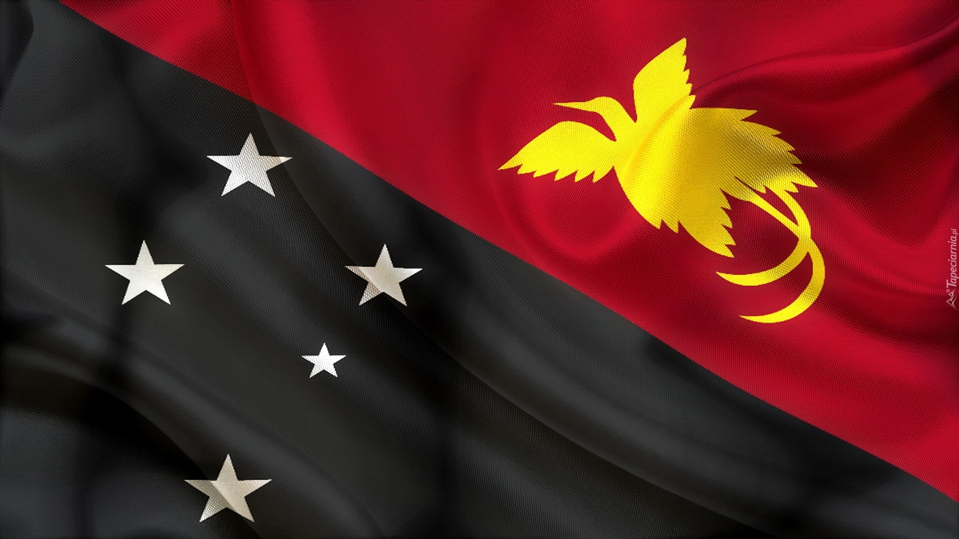 Państwo, Papua Nowa Gwinea, Flaga