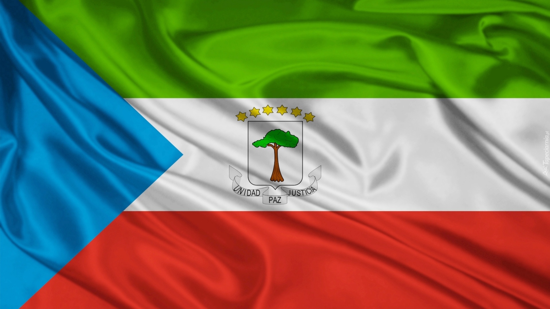 Flaga, Gwinea Równikowa