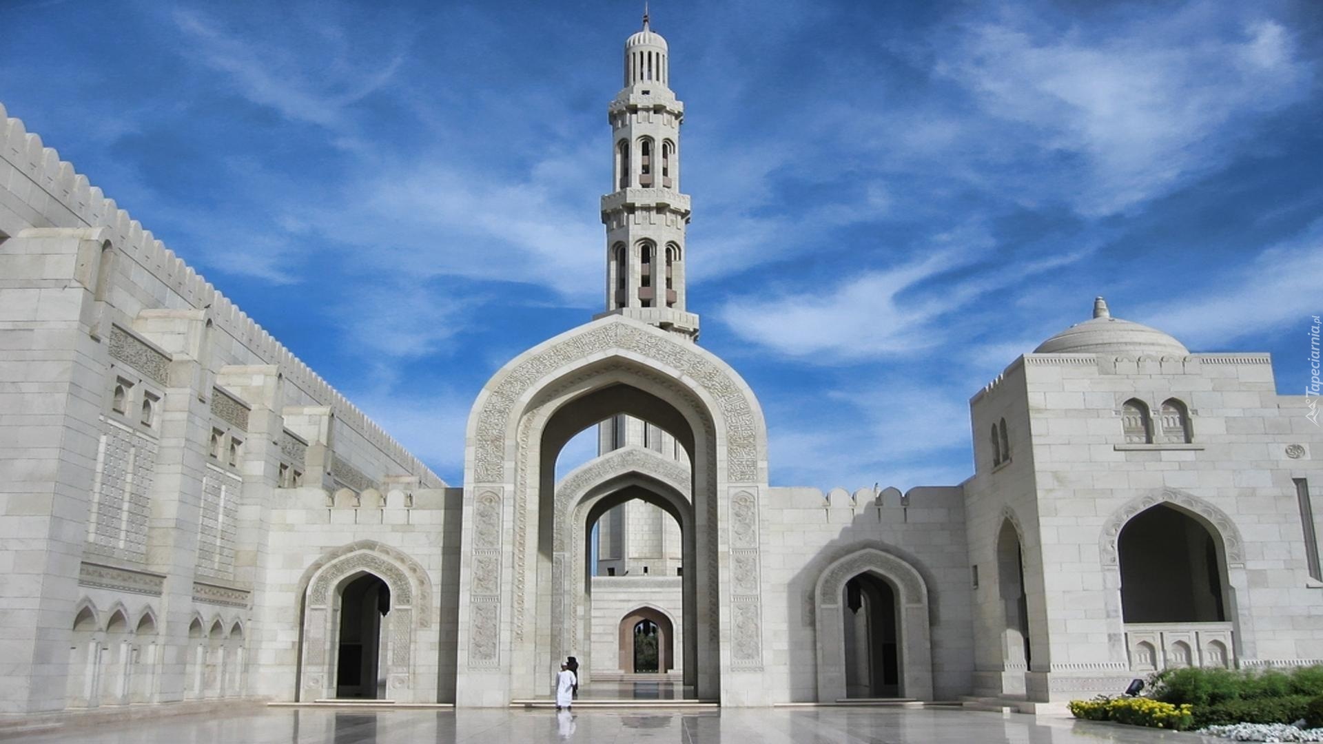 Oman, Wielki Meczet Sułtana Kabusa, Niebo