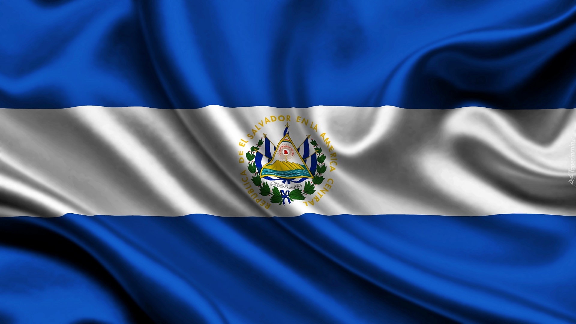 Flaga, Republiki, Salwadoru